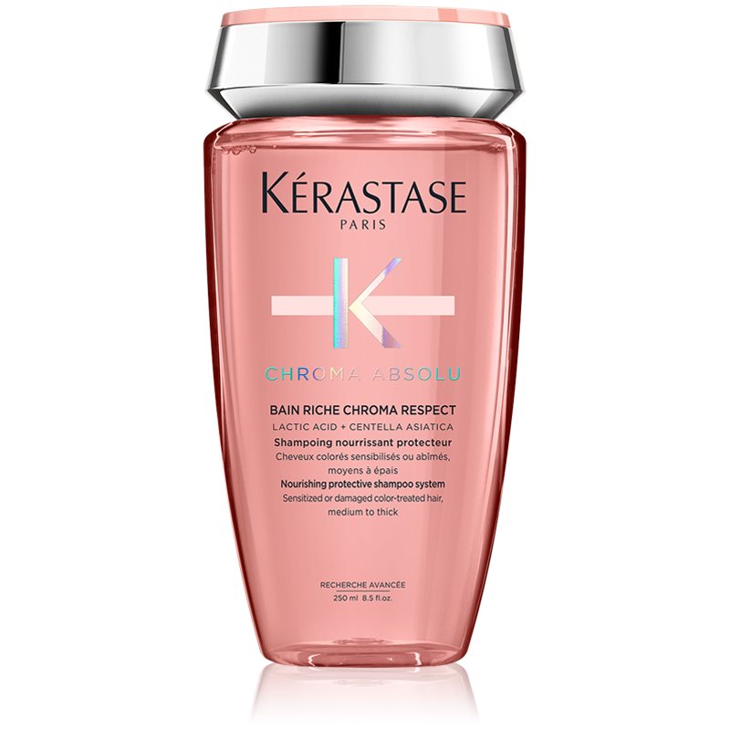 Kérastase Chroma Absolu Bain Riche Chroma Respect Shampoo Nutriente Per Capelli Tinti 250 Ml