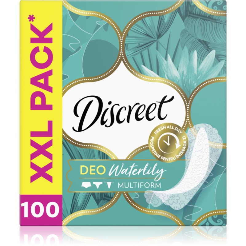 Discreet Multiform Waterlily Salvaslip 100 Pz