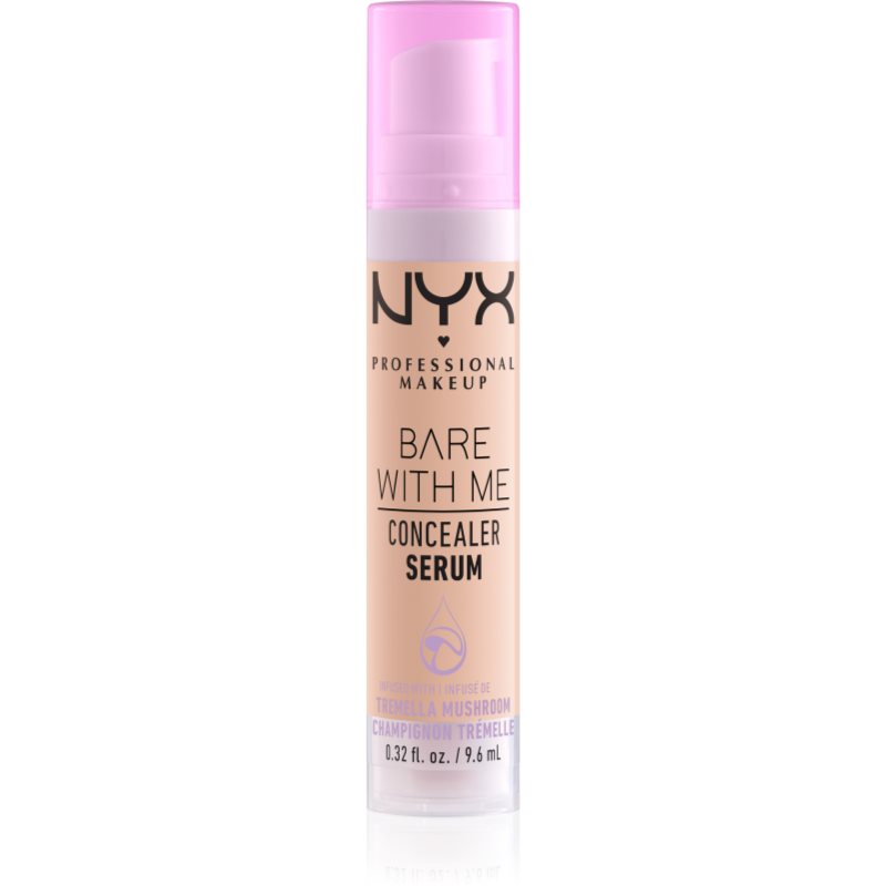 Nyx Professional Makeup Bare With Me Concealer Serum Correttore Idratante 2 In 1 Colore 02 Light 9,6 Ml