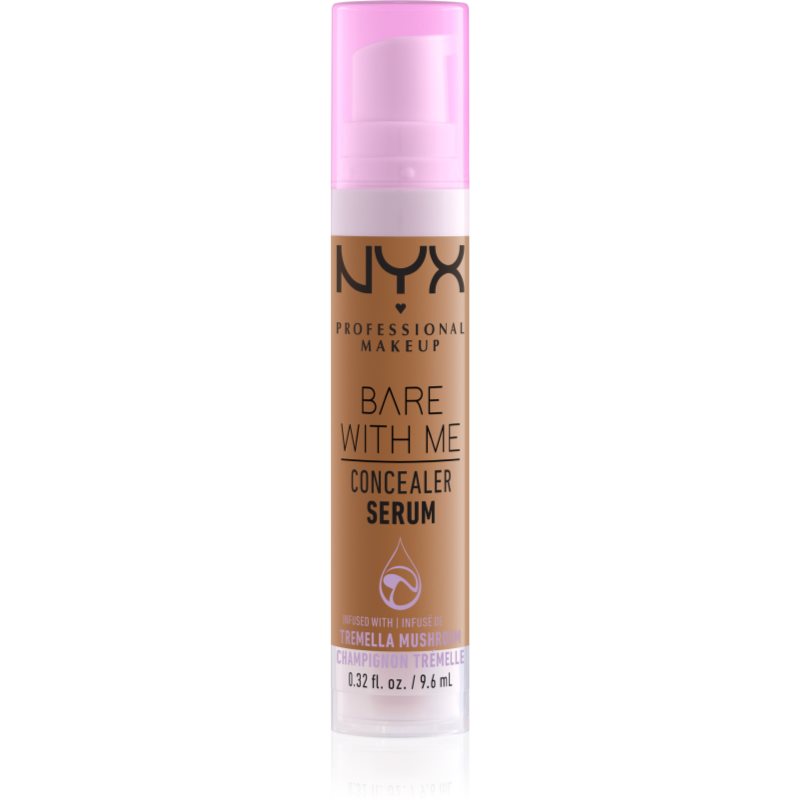 Nyx Professional Makeup Bare With Me Concealer Serum Correttore Idratante 2 In 1 Colore 09 Deep Golden 9,6 Ml