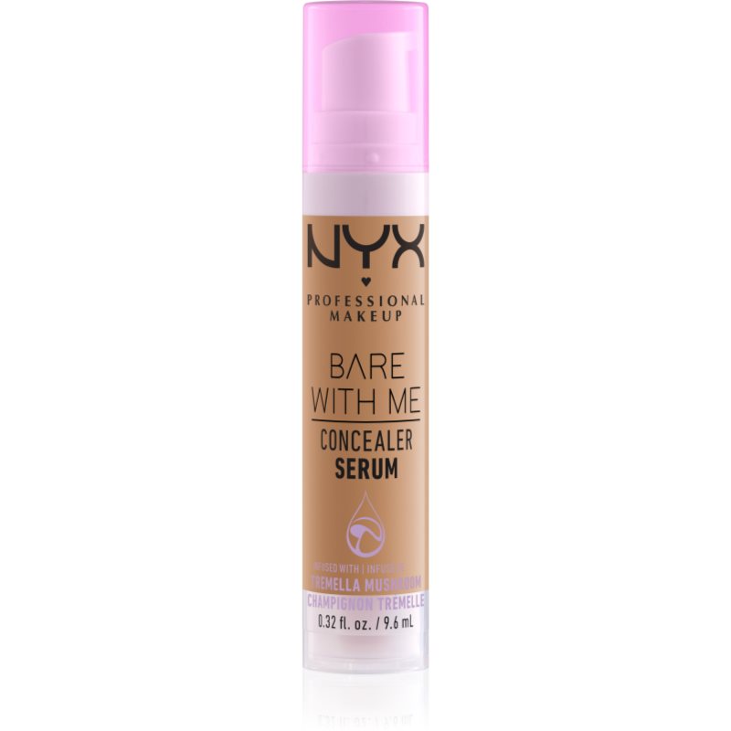 Nyx Professional Makeup Bare With Me Concealer Serum Correttore Idratante 2 In 1 Colore 08 - Sand 9,6 Ml