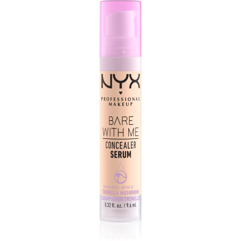 Nyx Professional Makeup Bare With Me Concealer Serum Correttore Idratante 2 In 1 Colore 01 - Fair 9,6 Ml