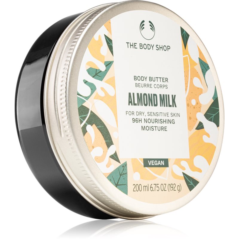 The Body Shop Almond Milk Body Butter Burro Nutriente Corpo Per Pelli Secche E Sensibili 200 Ml