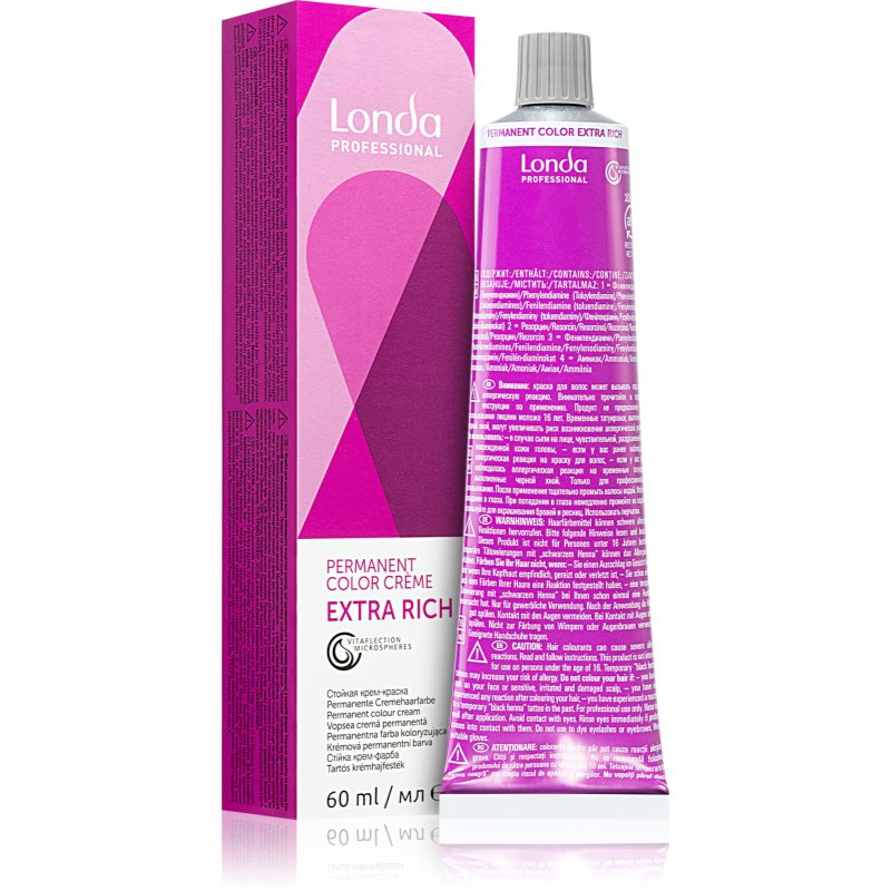 Londa Professional Permanent Color Extra Rich Tinta Permanente Per Capelli 12/1 60 Ml