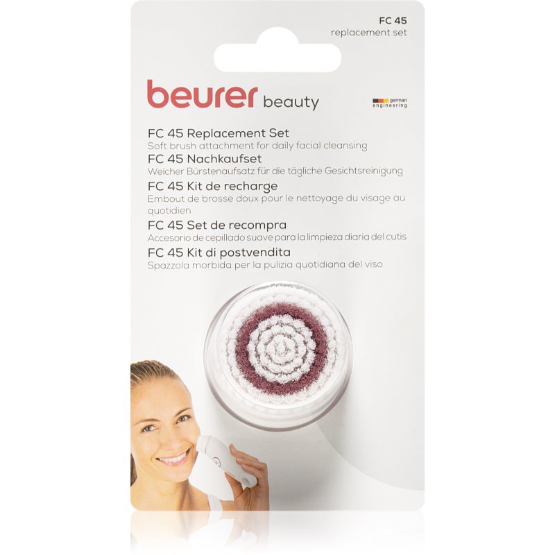 Beurer Fc 45 Testina Di Ricambio Per Spazzolino Detergente Viso For Fc 45 1 Pz