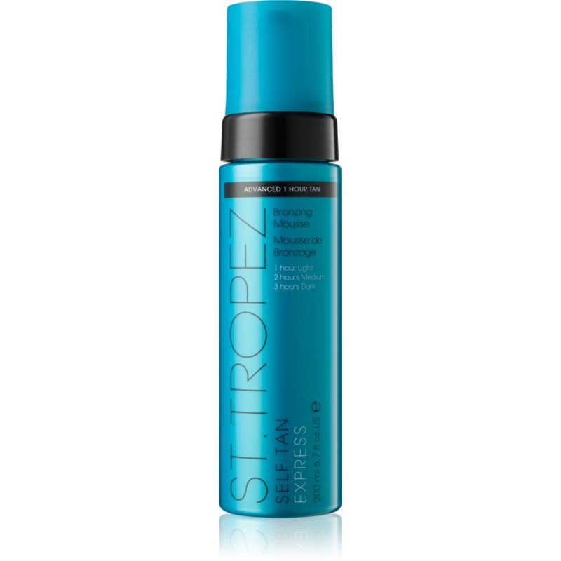 St.Tropez Self Tan Express Mousse Autoabbronzante Ad Asciugatura Rapida Per Un'Abbronzatura Graduale 200 Ml