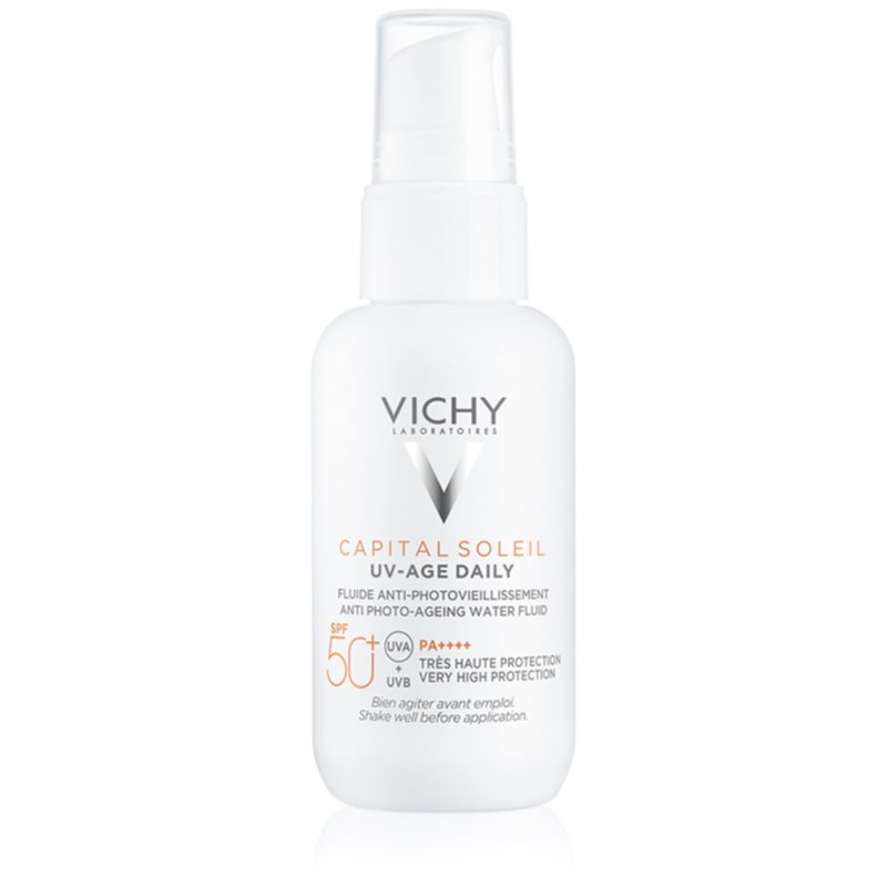 Vichy Capital Soleil Uv-Age Daily Lozioni Contro L'Invecchiamento Della Pelle Spf 50+ 40 Ml