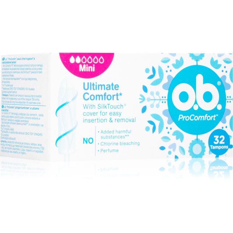 O.B. Pro Comfort Mini Tamponi 32 Pz