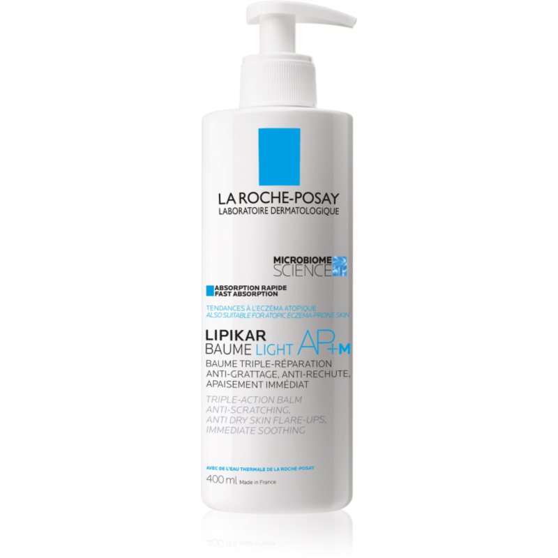 La Roche-Posay Lipikar Baume Ap+M Light Balsamo Corpo Leggero Per Pelli Secche E Sensibili 400 Ml