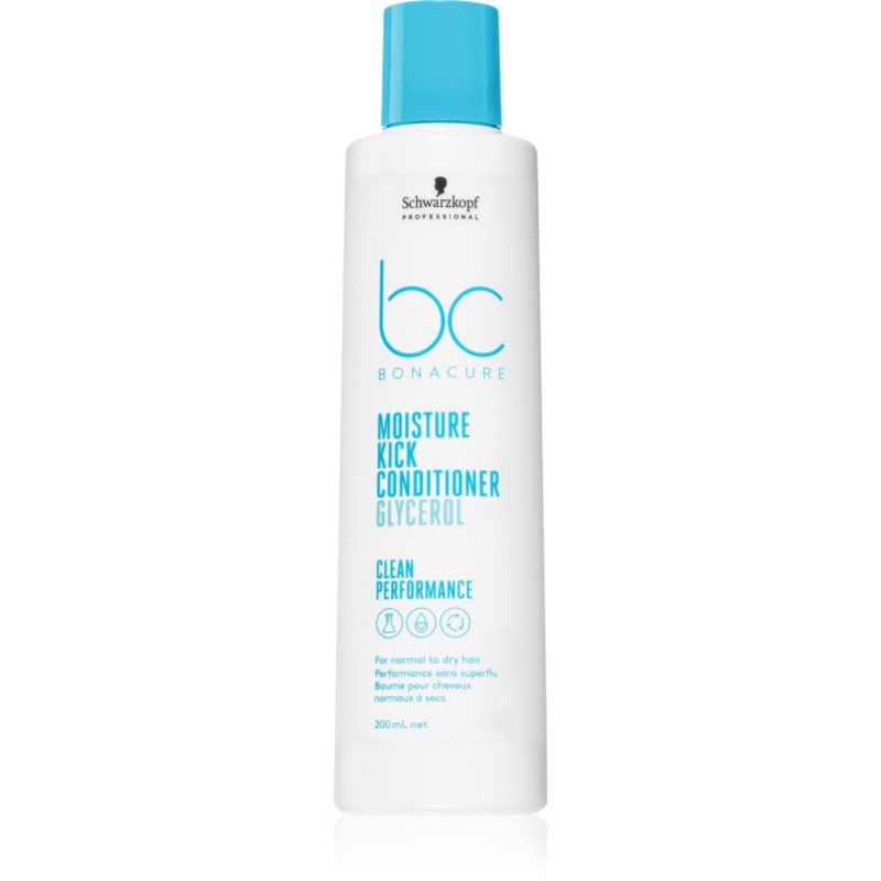 Schwarzkopf Professional Bc Bonacure Moisture Kick Balsamo Per Capelli Normali E Secchi 200 Ml