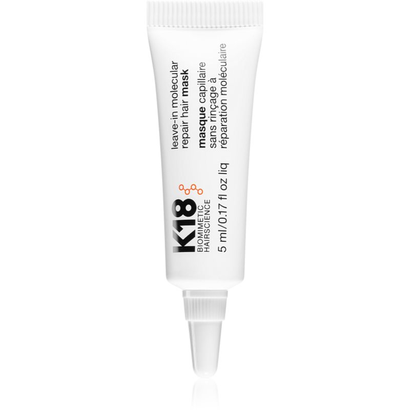 K18 Molecular Repair Hair Mask Trattamento Per Capelli Senza Risciacquo 5 Ml