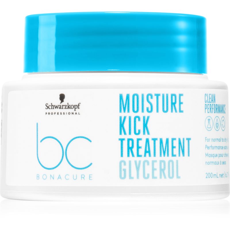 Schwarzkopf Professional Bc Bonacure Moisture Kick Maschera Per Capelli Normali E Secchi 200 Ml