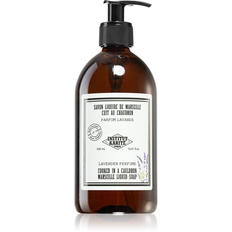 Institut Karité Paris Lavender Marseille Liquid Soap Sapone Liquido Per Le Mani 500 Ml
