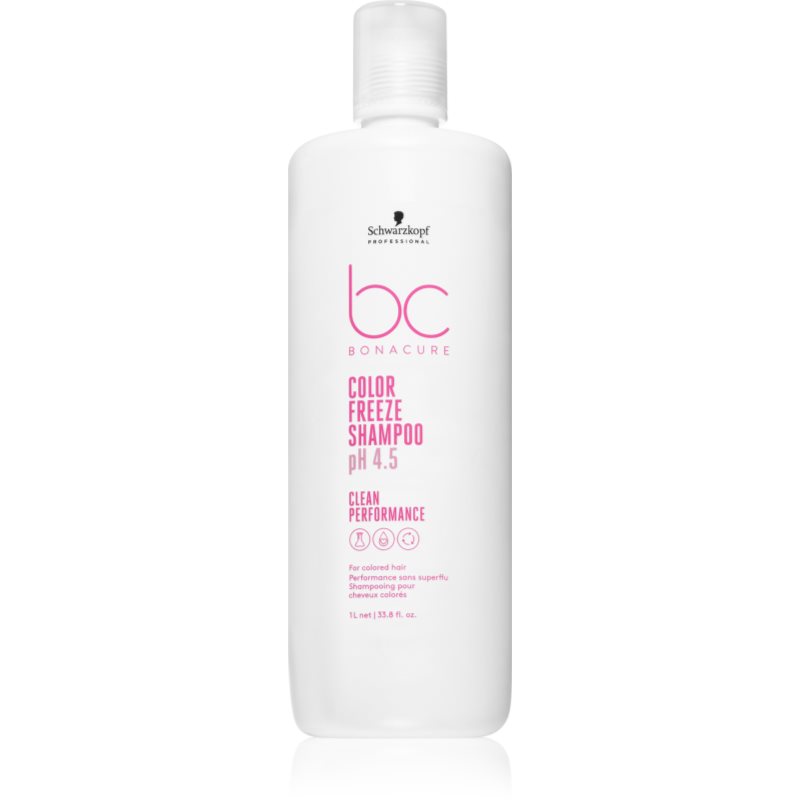 Schwarzkopf Professional Bc Bonacure Color Freeze Shampoo Protettivo Per Capelli Tinti 1000 Ml