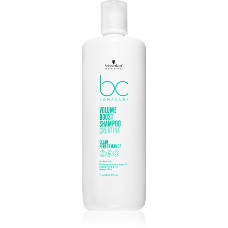 Schwarzkopf Professional Bc Bonacure Volume Boost Shampoo Volumizzante Per Capelli Delicati E Mosci 1000 Ml