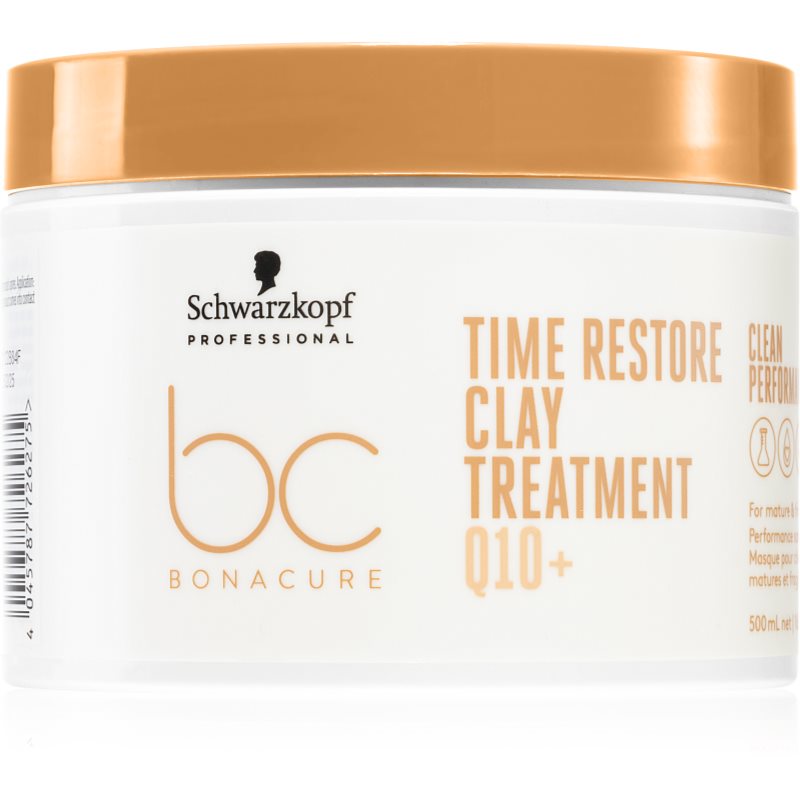Schwarzkopf Professional Bc Bonacure Time Restore Maschera All'Argilla Per Capelli Maturi 500 Ml