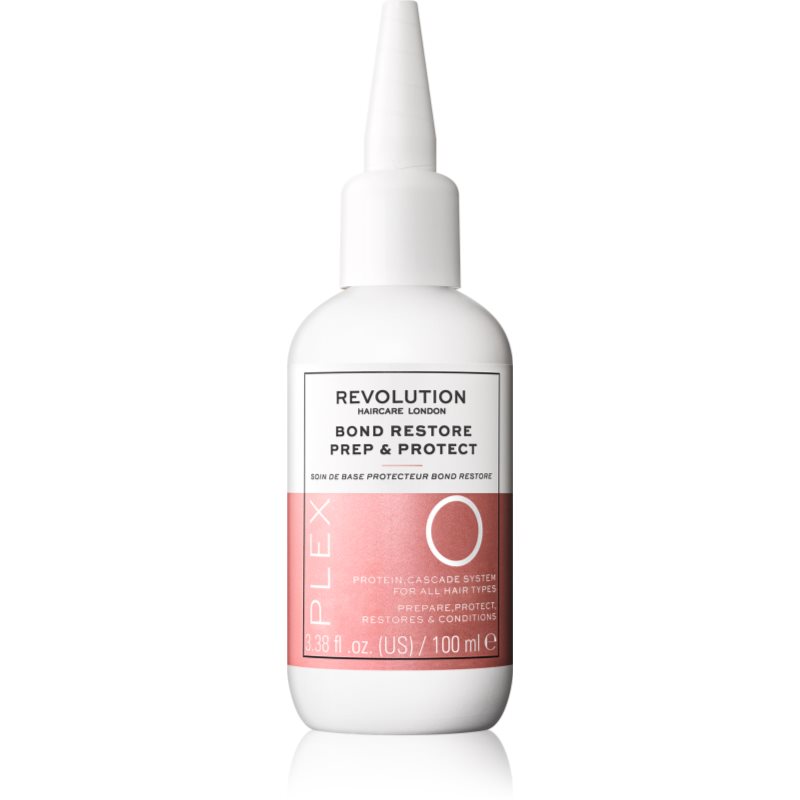 Revolution Haircare Plex No.0 Bond Restore Prep & Protect Trattamento Intensivo Per Idratazione E Brillantezza 100 Ml