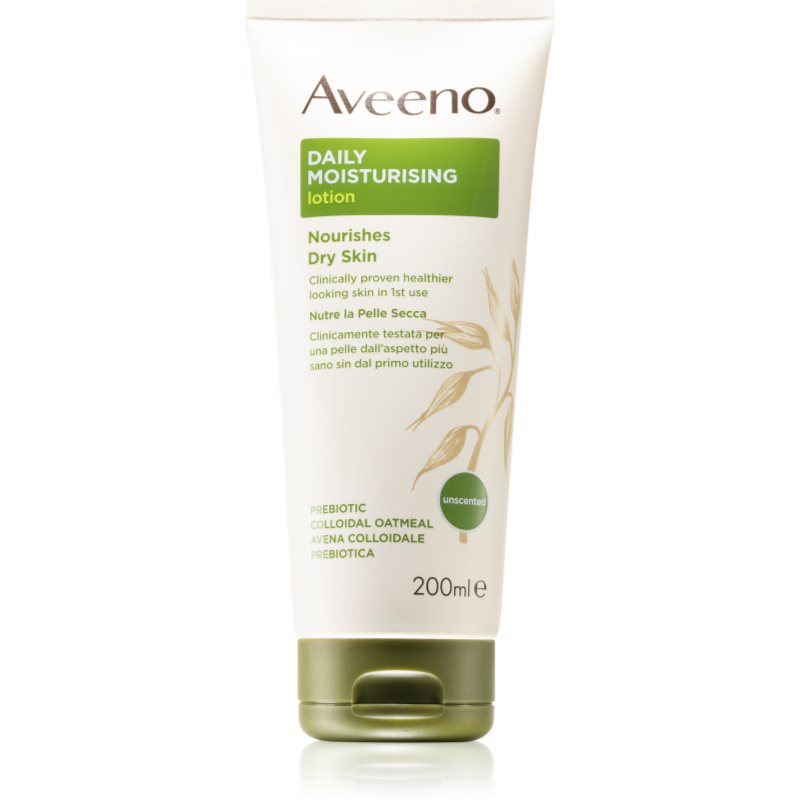 Aveeno Daily Moisturising Lotion Crema Idratante E Nutriente 200 Ml