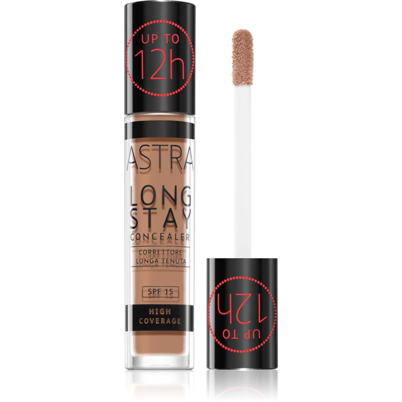Astra Make-Up Long Stay Correttore Ultra Coprente Spf 15 Colore 08W Biscuit 4,5 Ml