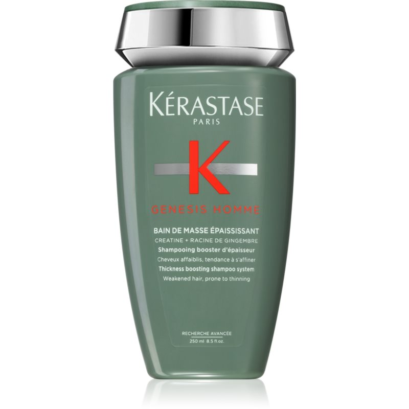 Kérastase Genesis Homme Bain De Masse Epaississant Shampoo Rinforzante Anti-Caduta Dei Capelli Per Uomo 250 Ml