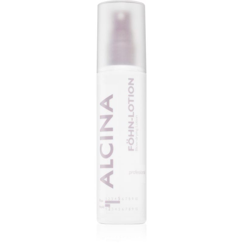 Alcina Blow-Drying Lotion Latte Lisciante E Nutriente Termoprotettivo 125 Ml
