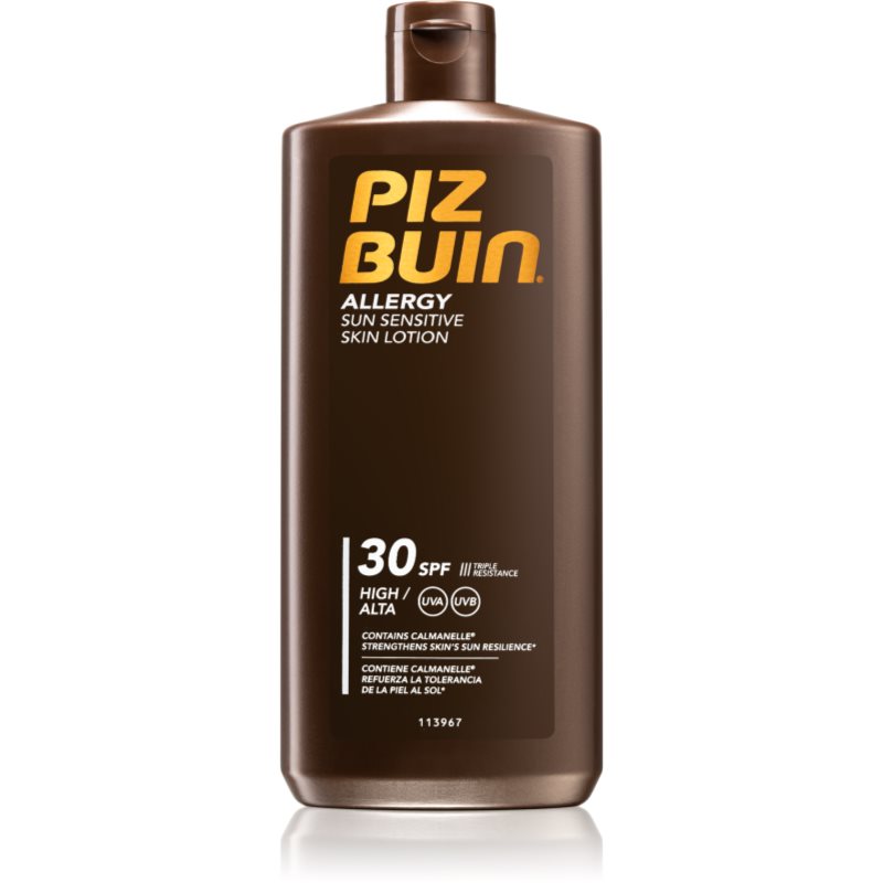 Piz Buin Allergy Latte Abbronzante Per Pelli Sensibili Spf 30 400 Ml