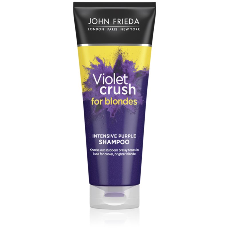 John Frieda Sheer Blonde Violet Crush Shampoo Viola Per Capelli Biondi 250 Ml