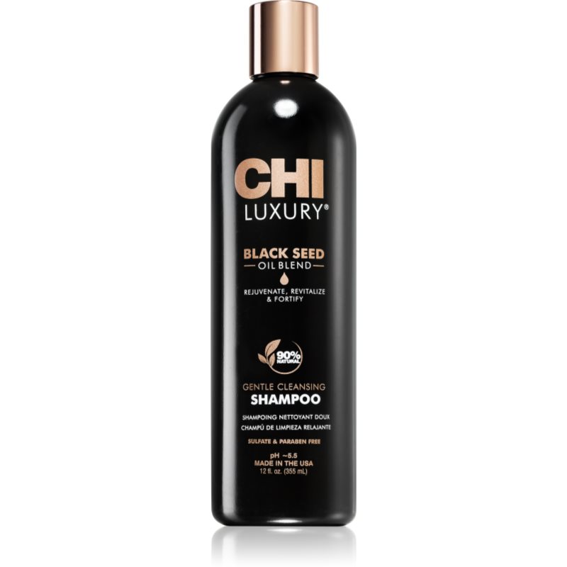 Chi Luxury Black Seed Oil Gentle Cleansing Shampoo Shampoo Detergente Delicato 355 Ml