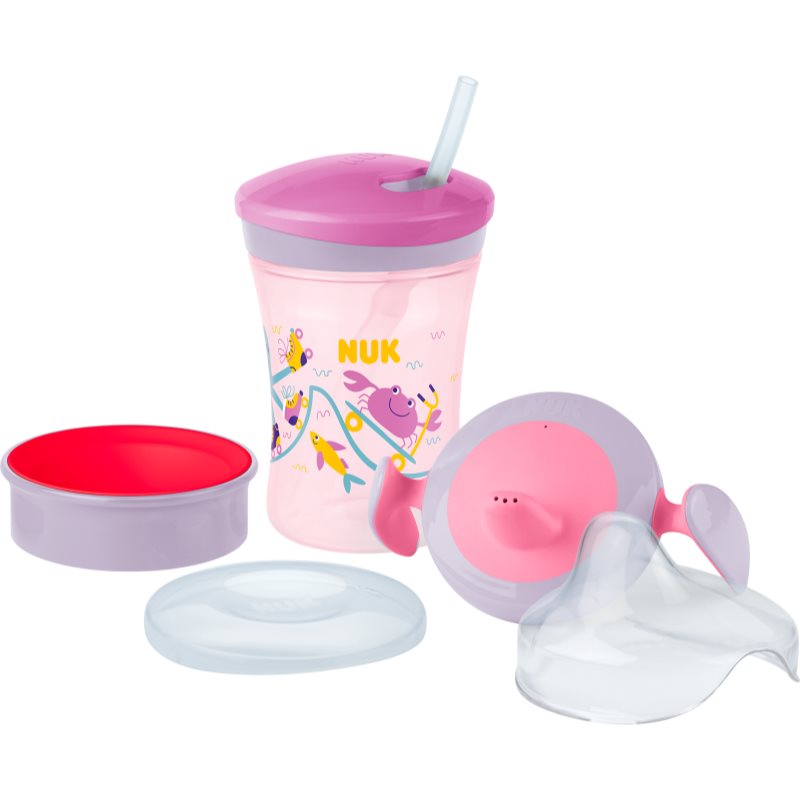Nuk Learn To Drink Set Set Per Bambini Girl