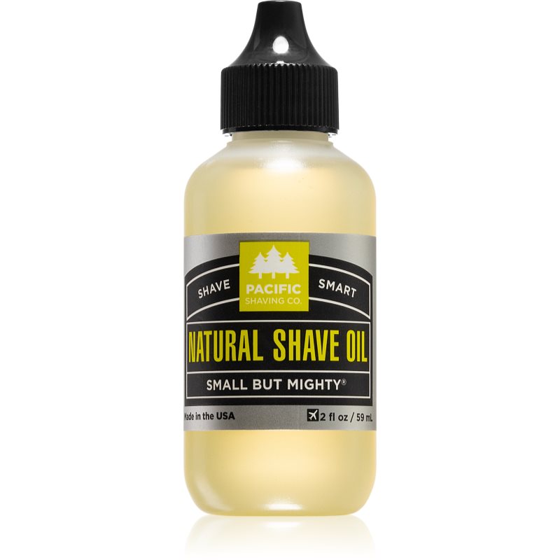 Pacific Shaving Natural Shaving Oil Olio Per Rasatura 59 Ml