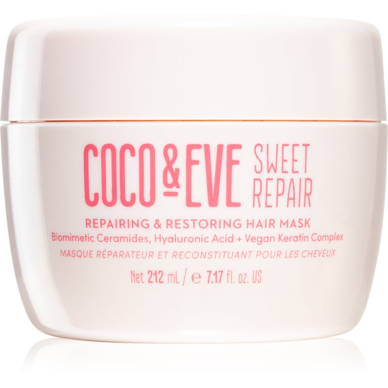 Coco & Eve Sweet Repair Repairing & Restoring Hair Mask Maschera Intensa Per Capelli Più Forti E Luminosi 212 Ml