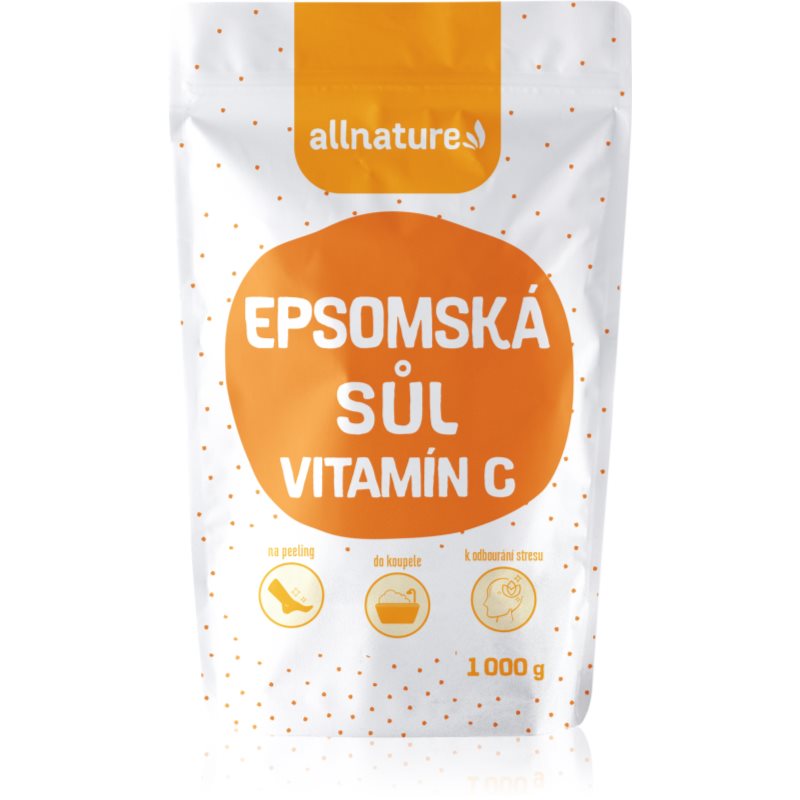 Allnature Epsom Salt + Vitamín C Sale Da Bagno 1000 G
