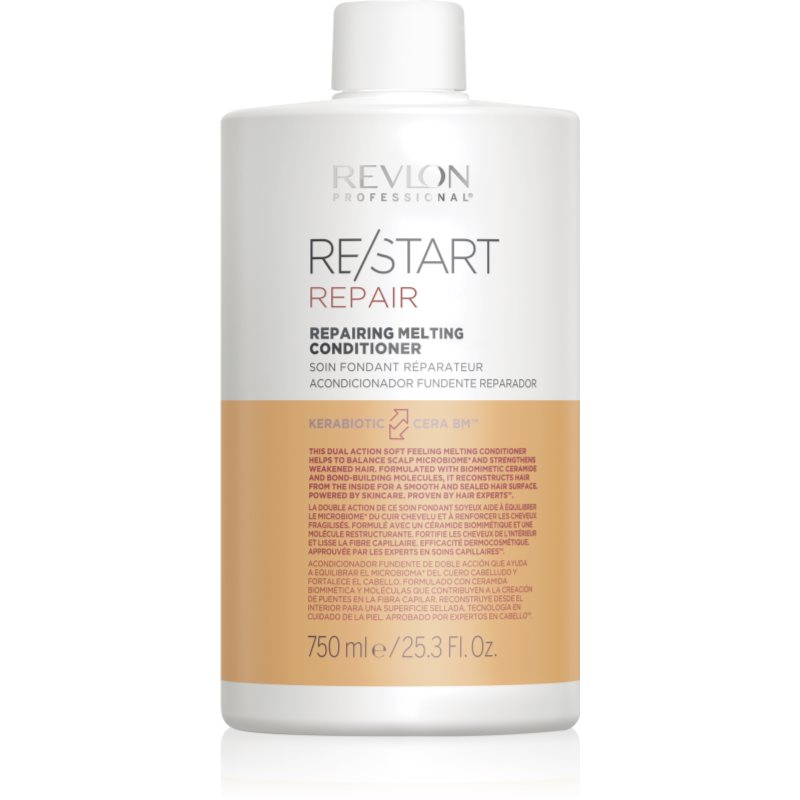 Revlon Professional Re/Start Recovery Balsamo Rigenerante Per Capelli Rovinati E Fragili 750 Ml