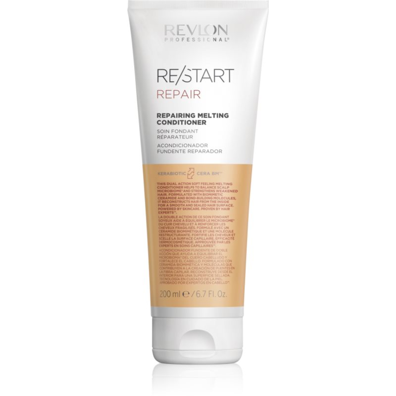 Revlon Professional Re/Start Recovery Balsamo Rigenerante Per Capelli Rovinati E Fragili 200 Ml