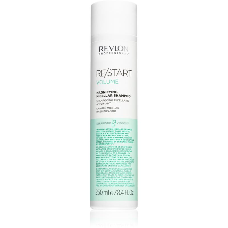 Revlon Professional Re/Start Volume Shampoo Micellare Volumizzante Per Capelli Delicati E Mosci 250 Ml