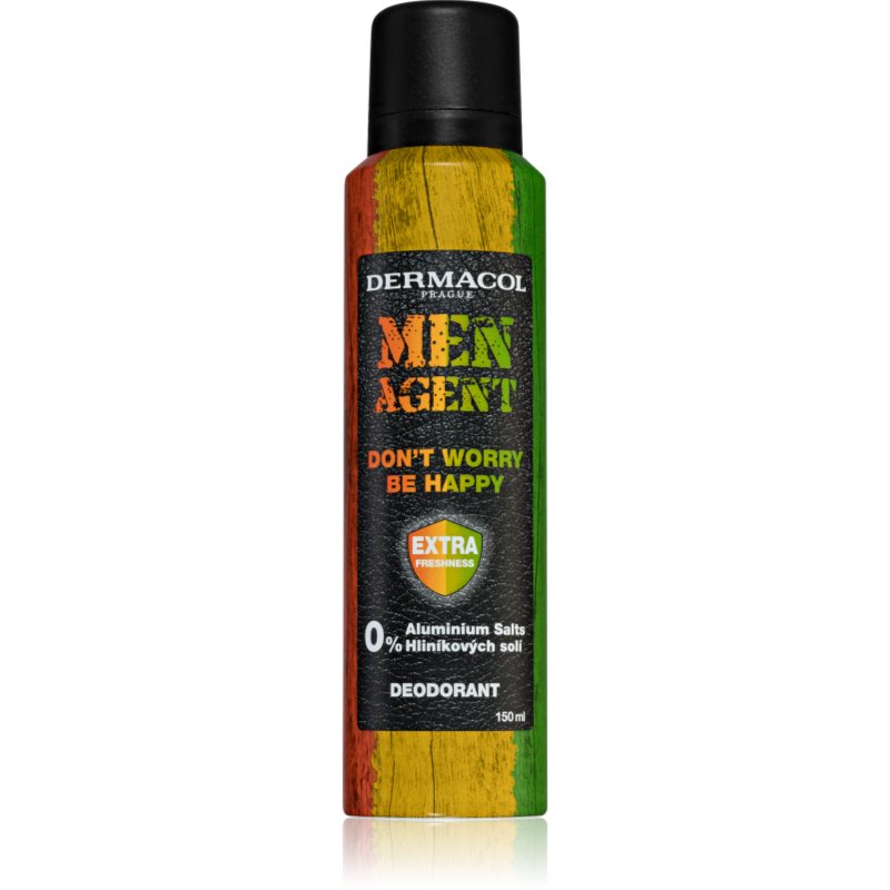 Dermacol Men Agent Don´T Worry Be Happy Deodorante Spray Senza Alluminio 150 Ml