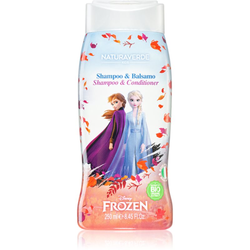 Disney Frozen Shampoo And Conditioner Shampoo E Balsamo 2 In 1 Per Bambini 250 Ml