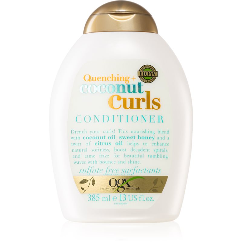 Ogx Coconut Curls Balsamo Per Capelli Mossi E Ricci 385 Ml