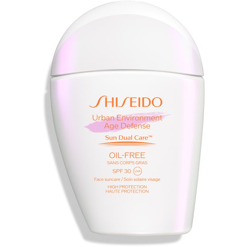 Shiseido Sun Care Urban Environment Age Defense Crema Abbronzante Opacizzante Viso Spf 30 30 Ml