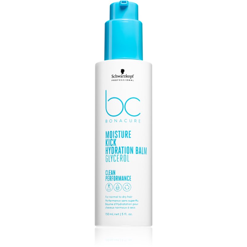 Schwarzkopf Professional Bc Bonacure Moisture Kick Balsamo Idratante Per Capelli Secchi 150 Ml