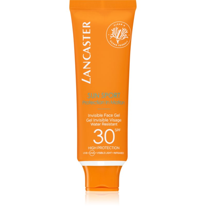 Lancaster Sun Sport Invisible Face Gel Gel Viso Effetto Matte Spf 30 I 50 Ml