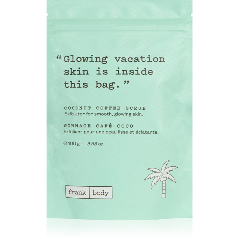 Frank Body Coconut Coffee Scrub Corpo Al Caffè Con Olio Di Cocco 100 G