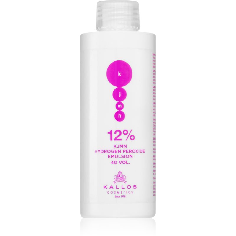 Kallos Kjmn Professional Hydrogen Peroxide Emulsione Attivatore 12% 40 Vol. Per Uso Professionale 150 Ml
