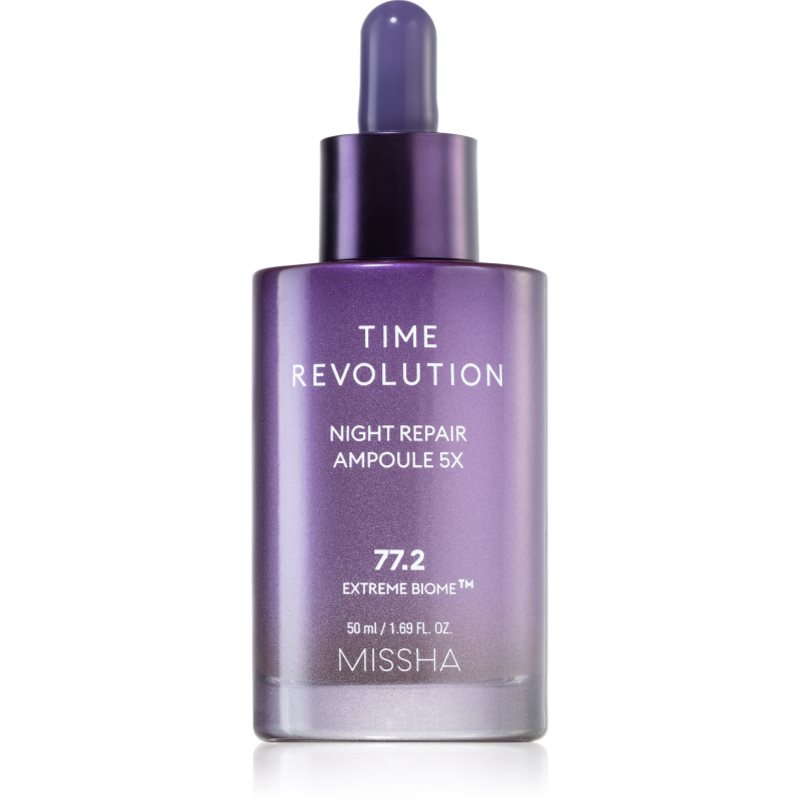 Missha Time Revolution Night Repair Ampoule Trattamento Notte Intensivo Effetto Antirughe 50 Ml