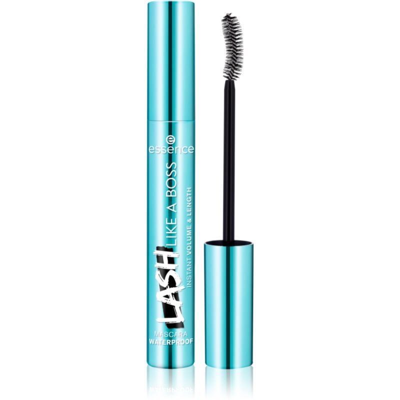 Essence Lash Like A Boss Mascara Allungante Per Ciglia Piene Resistente All'Acqua Colore Black 9,5 Ml