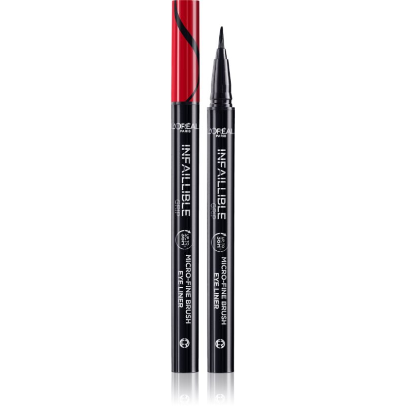 L’Oréal Paris Infaillible Grip 36H Micro-Fine Liner Eyeliner In Pennarello Colore 01 Obsidian Black 0,4 G