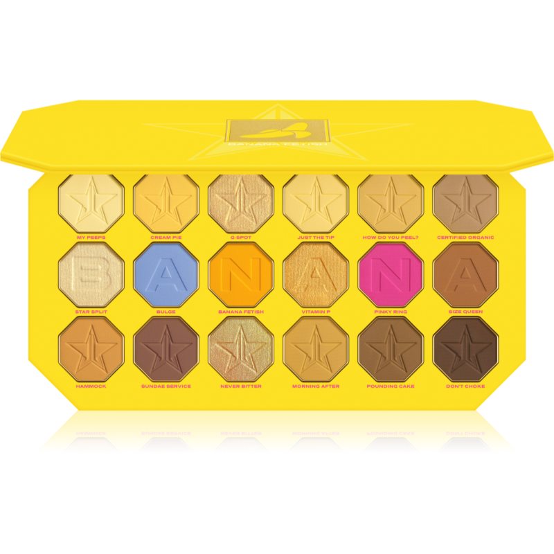 Jeffree Star Cosmetics Banana Fetish Artistry Palette Palette Di Ombretti 18X1,5 G