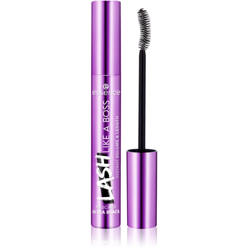 Essence Lash Like A Boss Mascare Per Ciglia Voluminose, Lunghe E Separate Colore Ultra Black 9,5 Ml