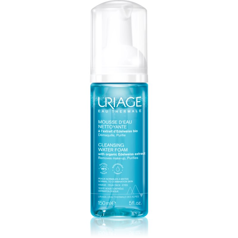 Uriage Hygiene Cleansing Water Foam Mousse Detergente Per Il Viso 150 Ml