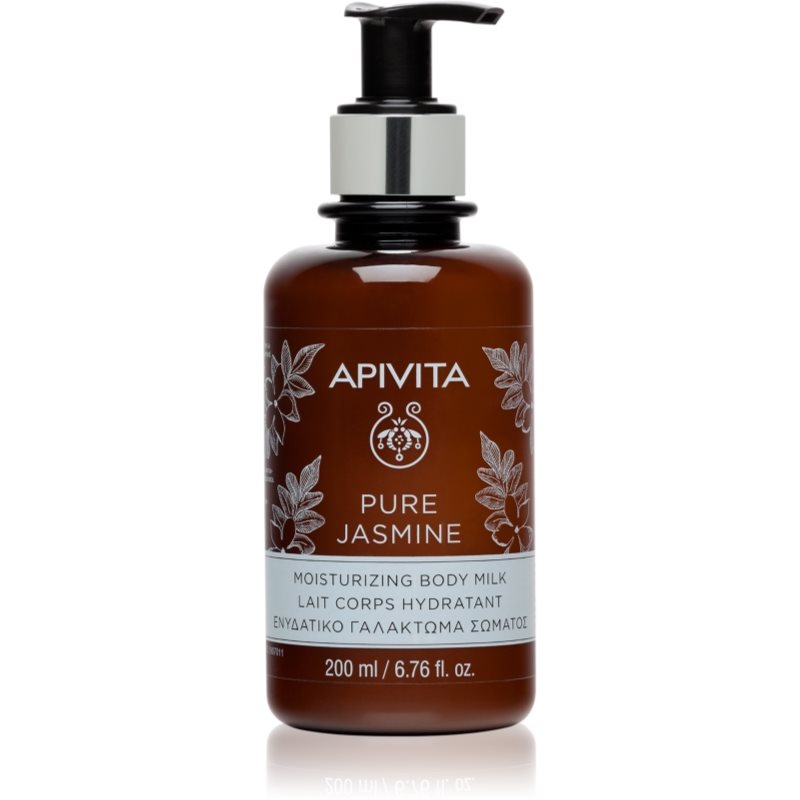 Apivita Pure Jasmine Body Milk Latte Idratante Corpo 200 Ml